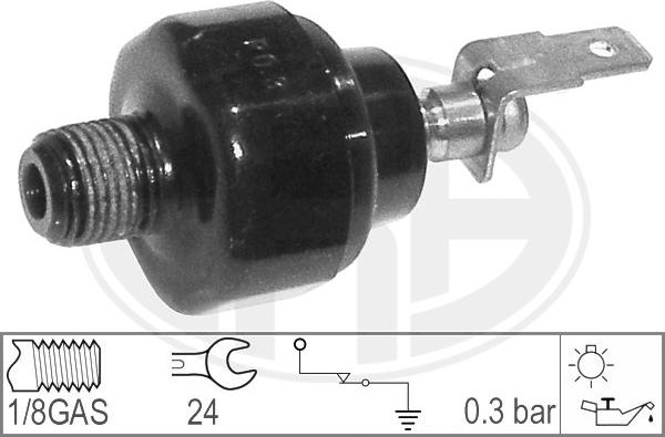 ERA 330015 - Sensore, Pressione olio autozon.pro