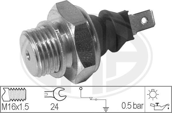 ERA 330025 - Sensore, Pressione olio autozon.pro