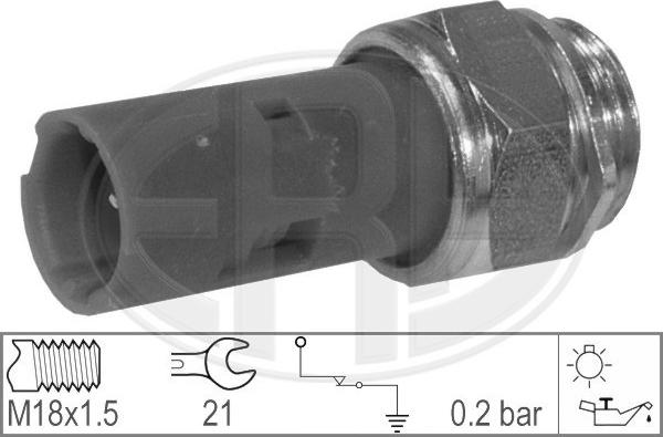 ERA 330021 - Sensore, Pressione olio autozon.pro