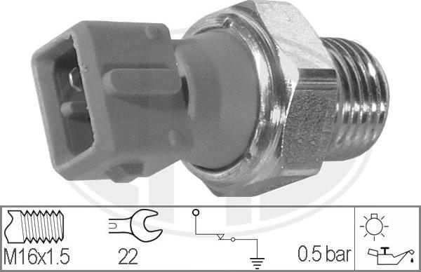 ERA 330023 - Sensore, Pressione olio autozon.pro