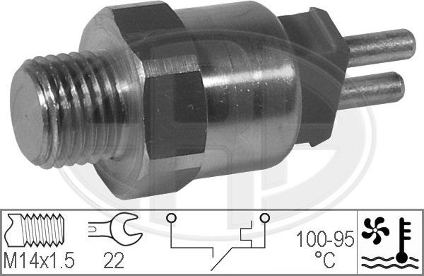 ERA 330190 - Termocontatto, Ventola radiatore autozon.pro