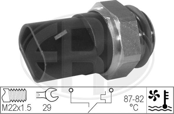 ERA 330197 - Termocontatto, Ventola radiatore autozon.pro