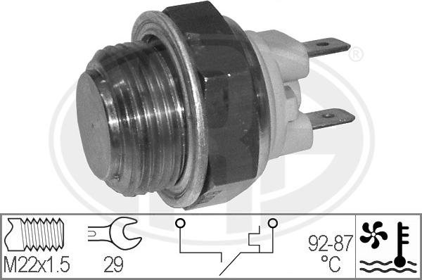 ERA 330166 - Termocontatto, Ventola radiatore autozon.pro