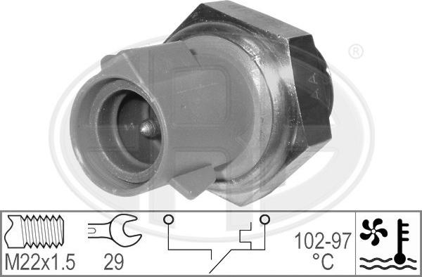 ERA 330185 - Termocontatto, Ventola radiatore autozon.pro