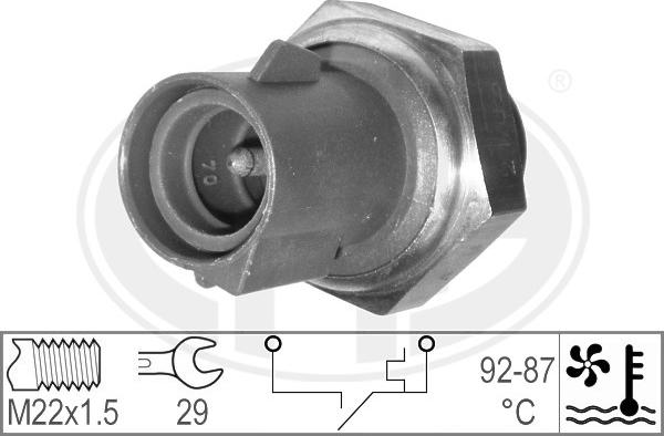 ERA 330182 - Termocontatto, Ventola radiatore autozon.pro