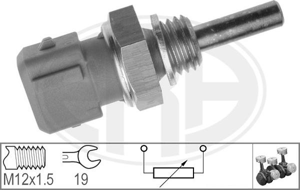 ERA 330135 - Sensore, Temperatura refrigerante autozon.pro