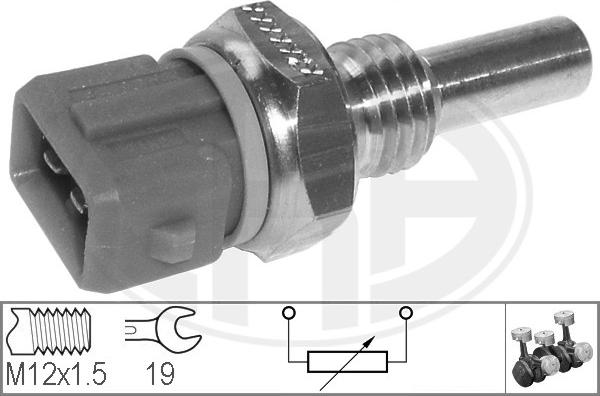 ERA 330122 - Sensore, Temperatura refrigerante autozon.pro