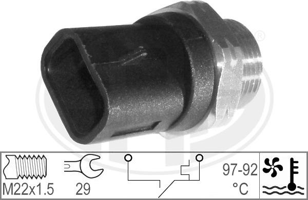 ERA 330179 - Termocontatto, Ventola radiatore autozon.pro