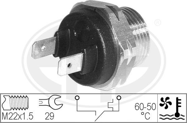 ERA 330173 - Termocontatto, Ventola radiatore autozon.pro