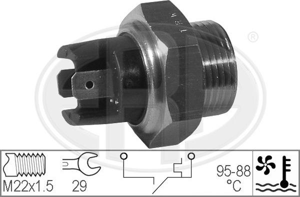 ERA 330172 - Termocontatto, Ventola radiatore autozon.pro