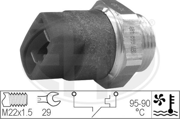 ERA 330297 - Termocontatto, Ventola radiatore autozon.pro