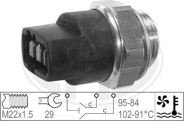 ERA 330268 - Termocontatto, Ventola radiatore autozon.pro