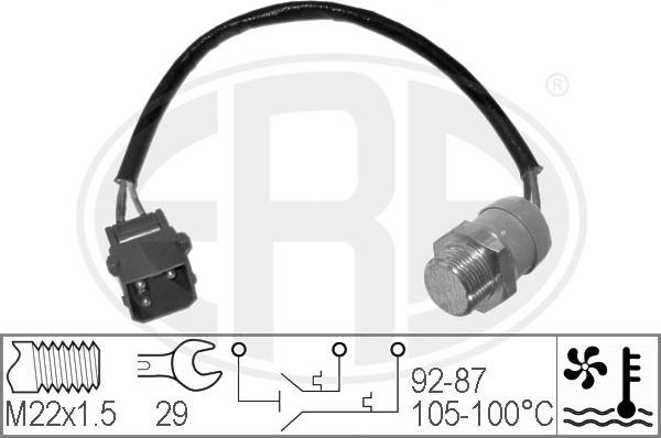 ERA 330213 - Termocontatto, Ventola radiatore autozon.pro