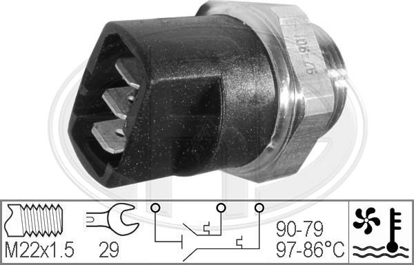 ERA 330281 - Termocontatto, Ventola radiatore autozon.pro