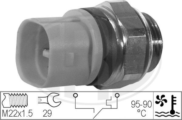 ERA 330282 - Termocontatto, Ventola radiatore autozon.pro