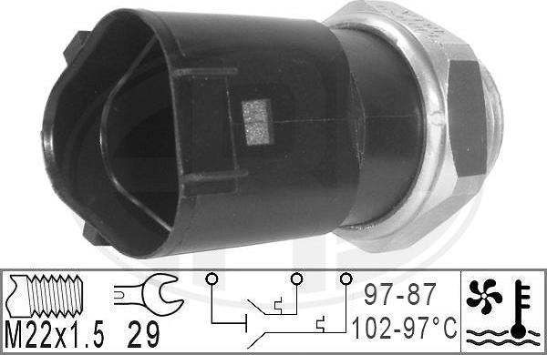 ERA 330230 - Termocontatto, Ventola radiatore autozon.pro