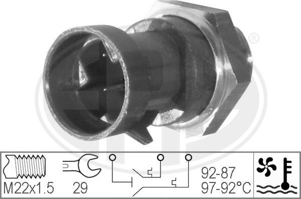 ERA 330228 - Termocontatto, Ventola radiatore autozon.pro