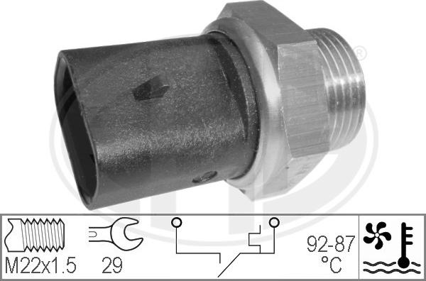 ERA 330273 - Termocontatto, Ventola radiatore autozon.pro