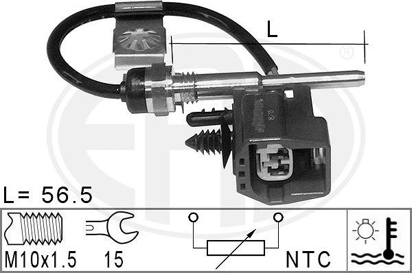 ERA 330792 - Sensore, Temperatura refrigerante autozon.pro