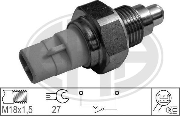 ERA 330743 - Interruttore, Luce di retromarcia autozon.pro