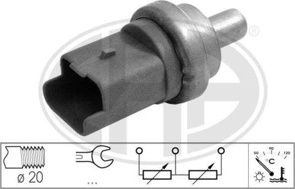 ERA 330742 - Sensore, Temperatura refrigerante autozon.pro