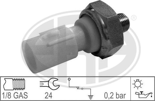 ERA 330700 - Sensore, Pressione olio autozon.pro