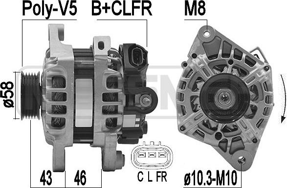 ERA 209491 - Alternatore autozon.pro