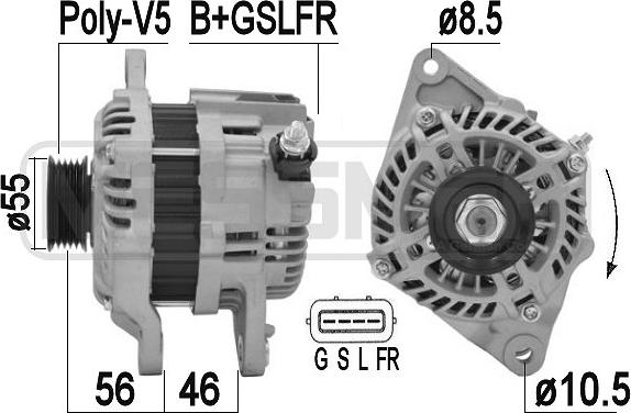 ERA 209448A - Alternatore autozon.pro