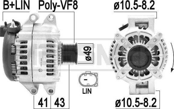 ERA 209454 - Alternatore autozon.pro