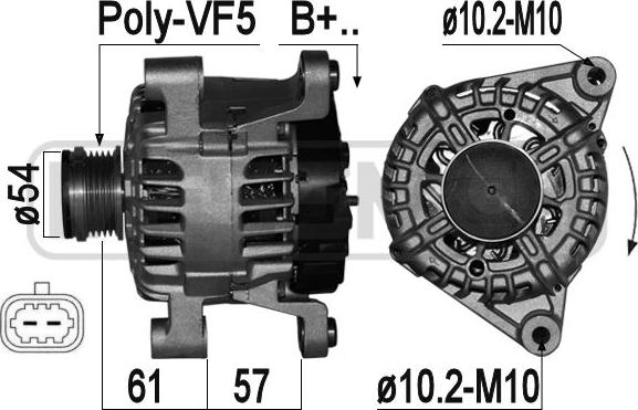 ERA 209406 - Alternatore autozon.pro