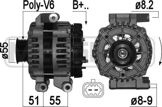 ERA 209410 - Alternatore autozon.pro