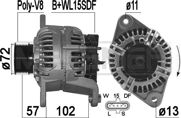 ERA 209489 - Alternatore autozon.pro