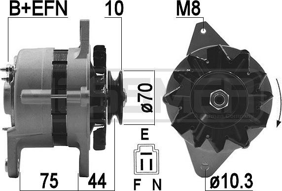 ERA 209484A - Alternatore autozon.pro