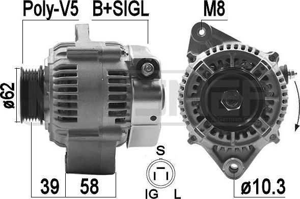 ERA 209485A - Alternatore autozon.pro