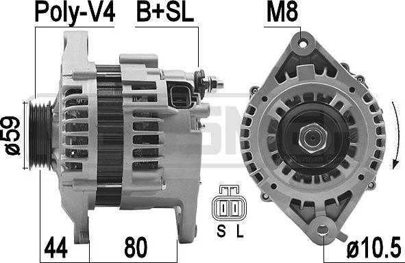 ERA 209486A - Alternatore autozon.pro