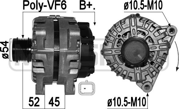 ERA 209433 - Alternatore autozon.pro