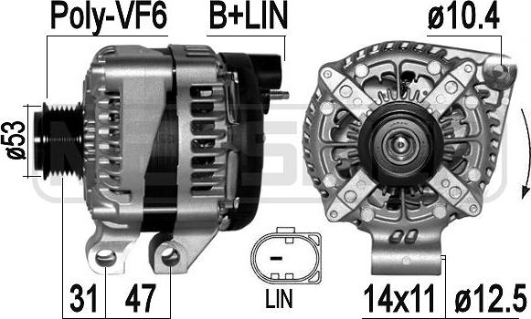 ERA 209437 - Alternatore autozon.pro