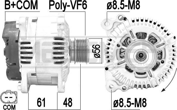 ERA 209423A - Alternatore autozon.pro