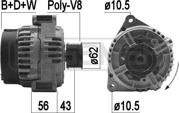 ERA 209479A - Alternatore autozon.pro