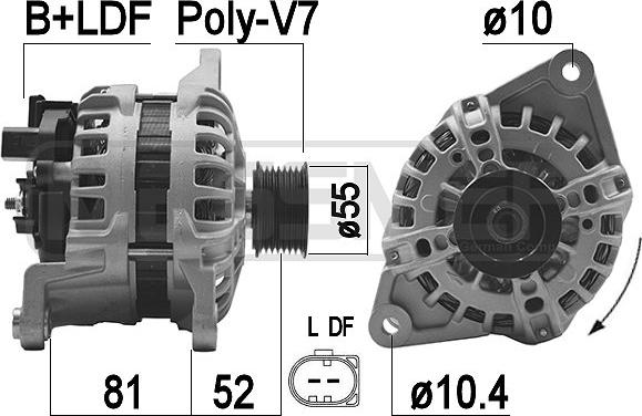 ERA 209478A - Alternatore autozon.pro