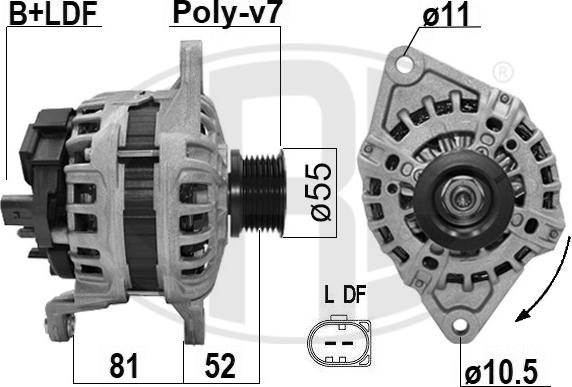 ERA 209478 - Alternatore autozon.pro