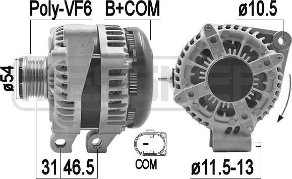 ERA 209472A - Alternatore autozon.pro