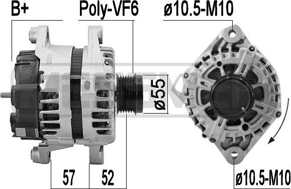 ERA 209596 - Alternatore autozon.pro