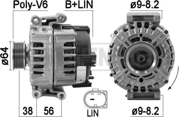 ERA 209593 - Alternatore autozon.pro