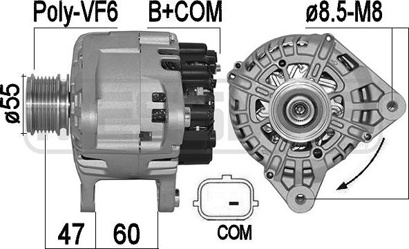 ERA 209545A - Alternatore autozon.pro