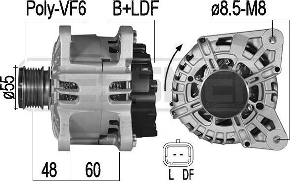 ERA 209546A - Alternatore autozon.pro