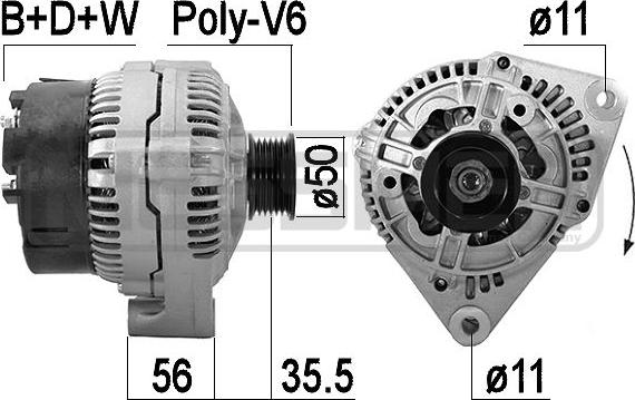 ERA 209551A - Alternatore autozon.pro