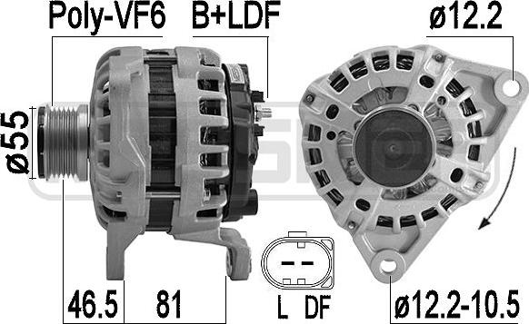 ERA 209558A - Alternatore autozon.pro