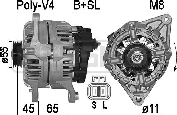 ERA 209552A - Alternatore autozon.pro