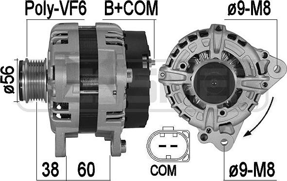 ERA 209564A - Alternatore autozon.pro